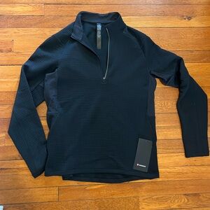 Lululemon Athletica Black Textured Pullover
